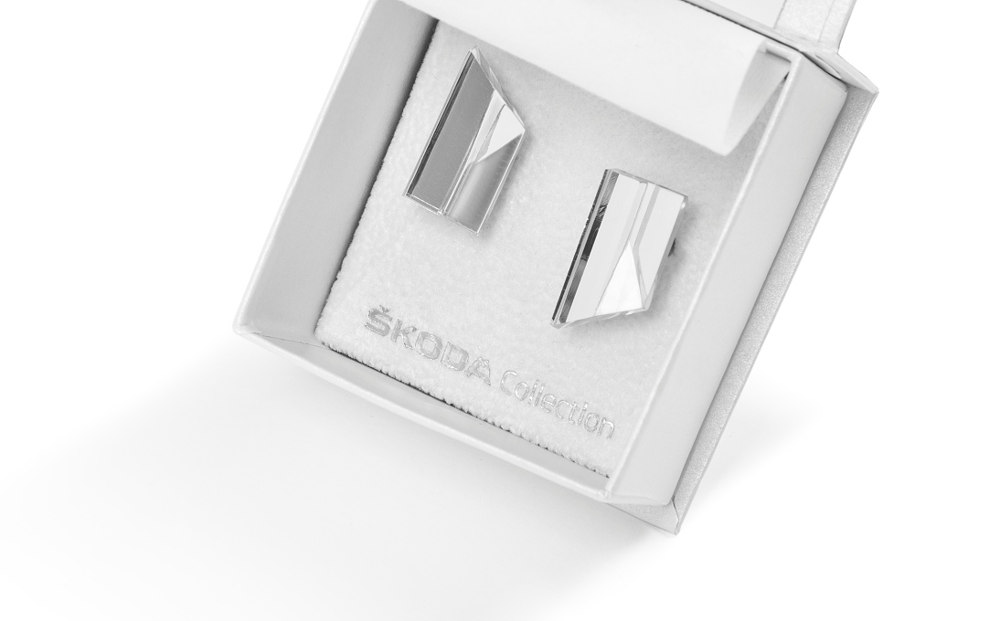 Křišťálové manžetové knoflíčky